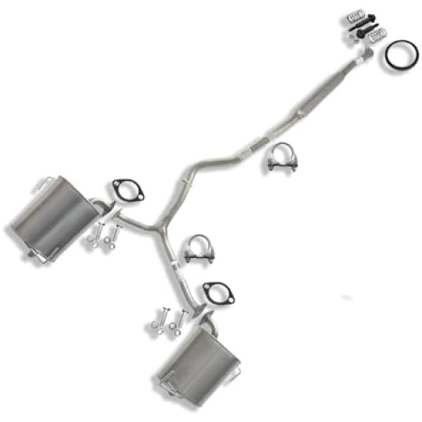 Northeastern Exhaust | Stainless Steel Exhaust System Kit Compatible for Subaru
