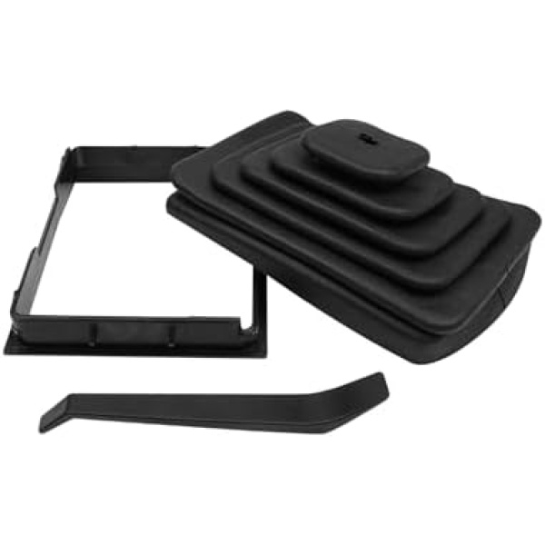 Shifter Boot and Retainer Bezel Kit Compatible with Jeep TJ Wrangler 1997-2004,
