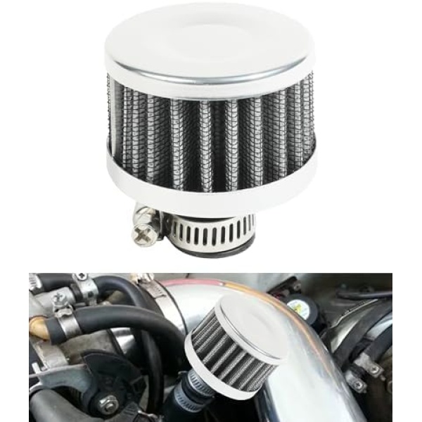 RACOONA Breather Filter, 0.47' Car Air Intake Filter Cleaner, Fits Car