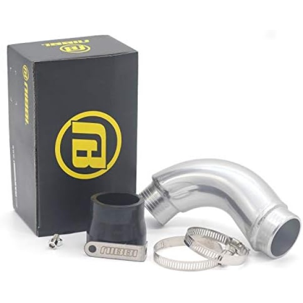 nibbi High Performance Air Filter Curve Pipe Air Filter Elbow for GY6 Engine