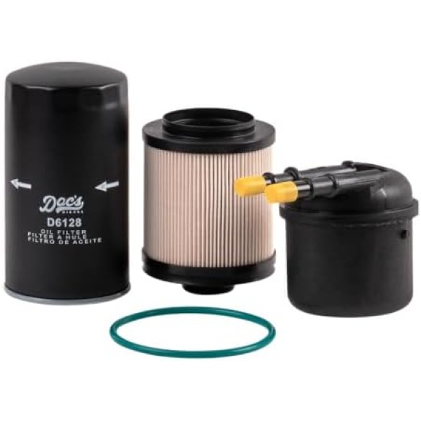 Doc's Diesel 11-16 6.7L Powerstroke Oil & Fuel Filter Kit/Replaces: Motorcraft
