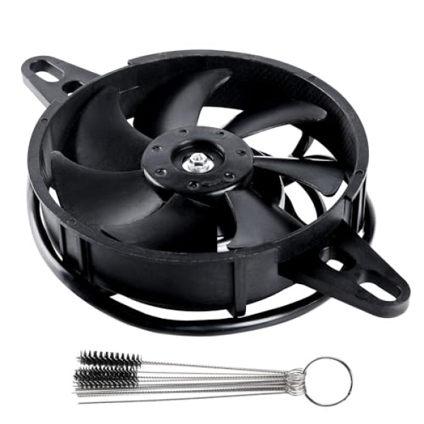 Electric Radiator Cooling Fan Mounting Kit Oil Cooler for ATV Quad Motorcycle