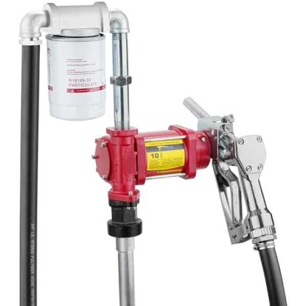 12V DC 10GPM Self-priming Gasoline Diesel Oil Fuel Transfer Explosion-proof Pump