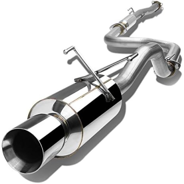 DNA MOTORING CBE-HC922-NRT Stainless Steel Cat Back Exhaust System