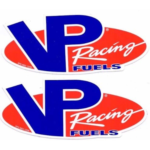 VP Fuels Racing Decals Stickers 6 Inches Long Size New Set of 2