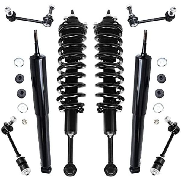 Detroit Axle - 8pc Struts Shocks Kit for 2003-2018 Toyota 4Runner 2007-2014