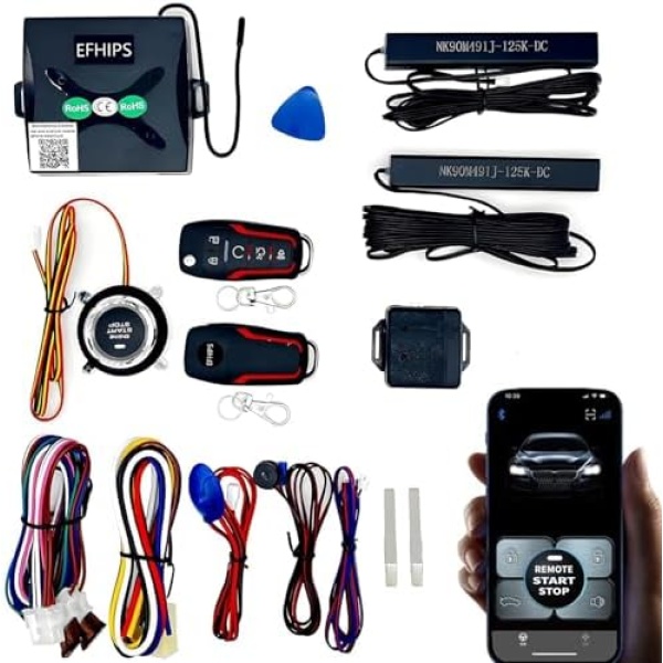 Car Central Locking keyless Entry Button&keyless Entry System with autostart