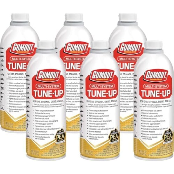 Gumout 510011 Multi-System Tune-Up, Fuel Stabilizer Injector Cleaner & Gas