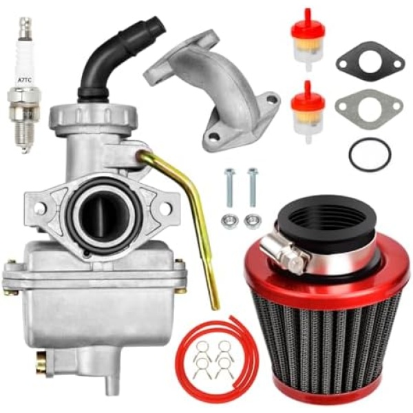 FVRITO PZ20 Carburetor Kit for Tao tao Coolster 125cc 110cc 90cc 70cc 50cc